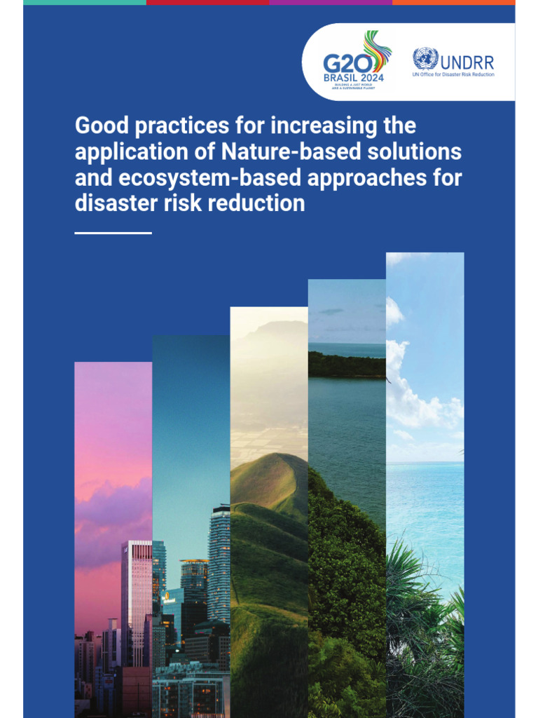 Good Practices For Increasing The Application of Nature Based Solutions ...