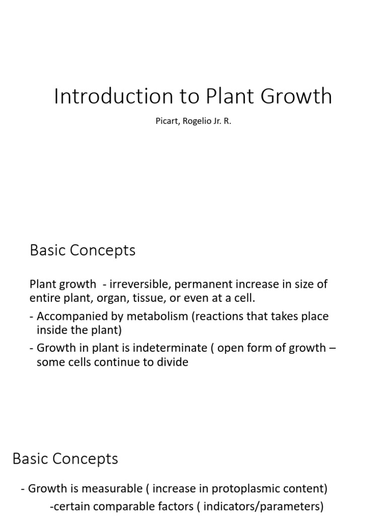 Understanding Plant Growth Dynamics | PDF | Nutrients | Plant Nutrition