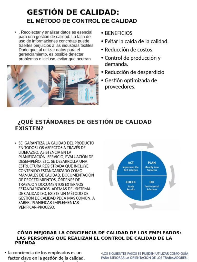 Control de Calidad en la Industria Textil | PDF
