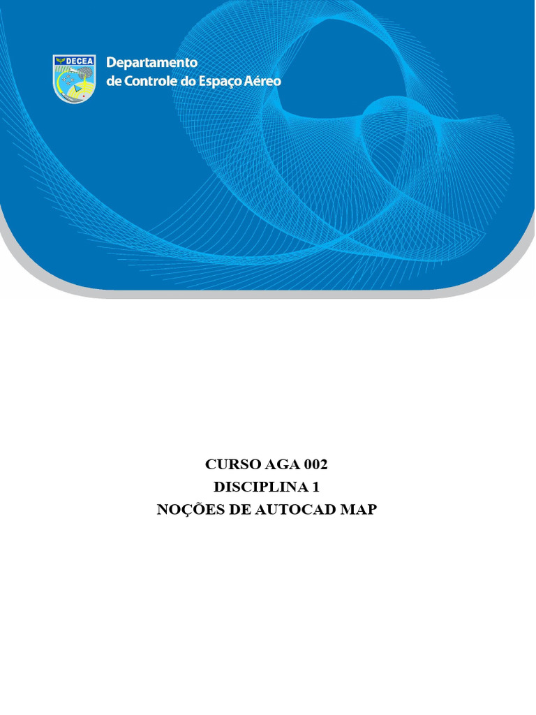 Noções de AutoCAD Map 2017: Curso Básico | PDF | Auto Cad | Círculo