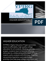 NYPIRG Higher Education