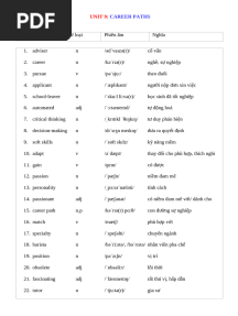 HS UNIT 9_ CAREER PATHS