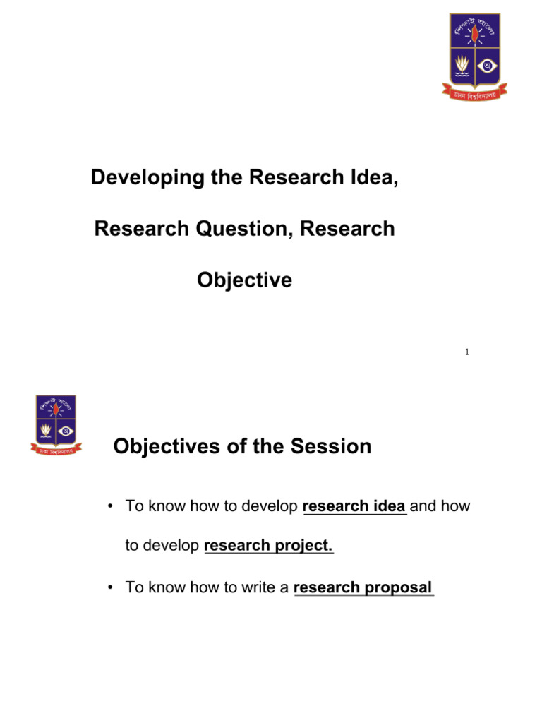 Developing Research Project and Proposal - MMZ - Compatibility Mode ...