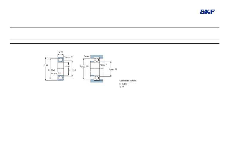 SKF Deep Groove Ball Bearings Guide | PDF