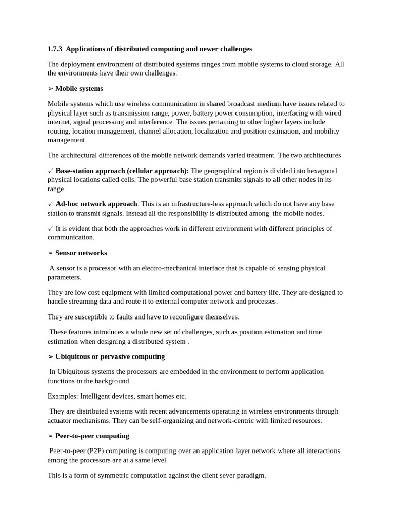 application challenges | PDF | Computer Network | Peer To Peer