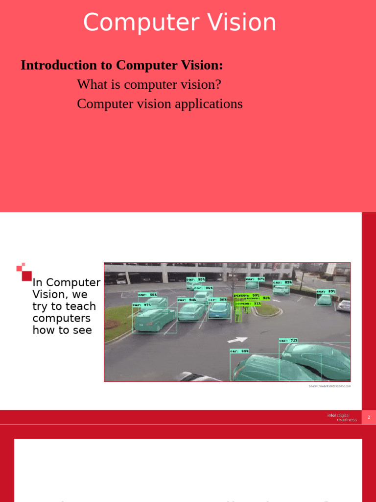 CV MOdule1 Intel | PDF | Computer Vision | Artificial Neural Network