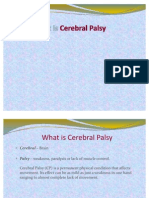 Cerebral Palsy Presentation