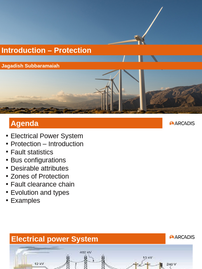 Electrical Power System Protection Overview | PDF | Electrical ...