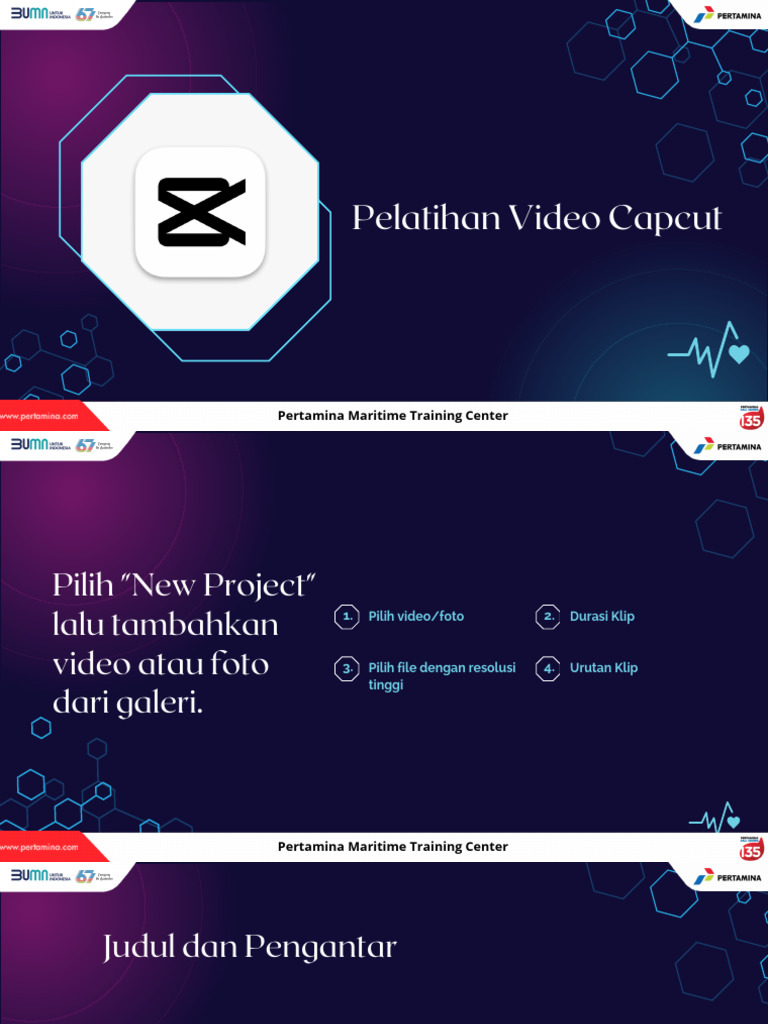 Pelatihan Video Capcut di MTC | PDF