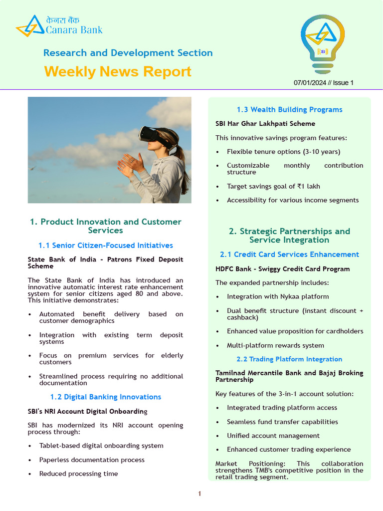Newsletter Issue 1 Jan 6 2024 | PDF | Banks | Credit Card