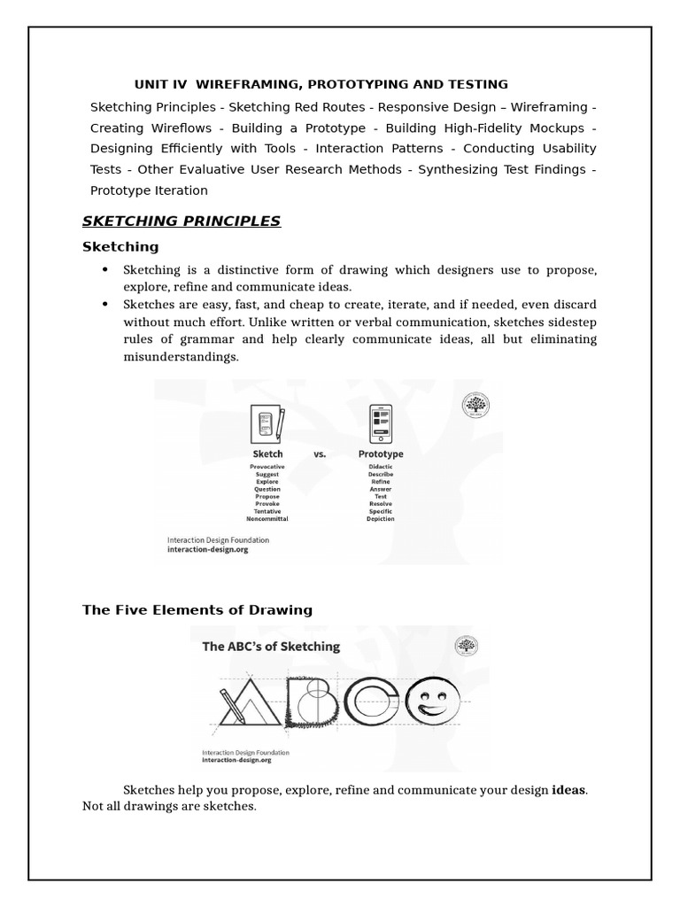 UIX Unit - 4 | PDF | Usability | Prototype
