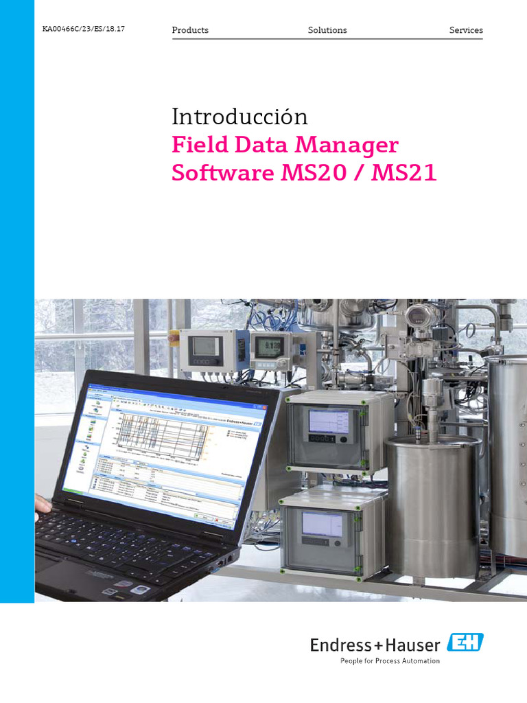 Software Field Data Manager: Guía Rápida | PDF | Servidor (Computación ...