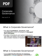 King Code Principles for Corporate Governance | PDF
