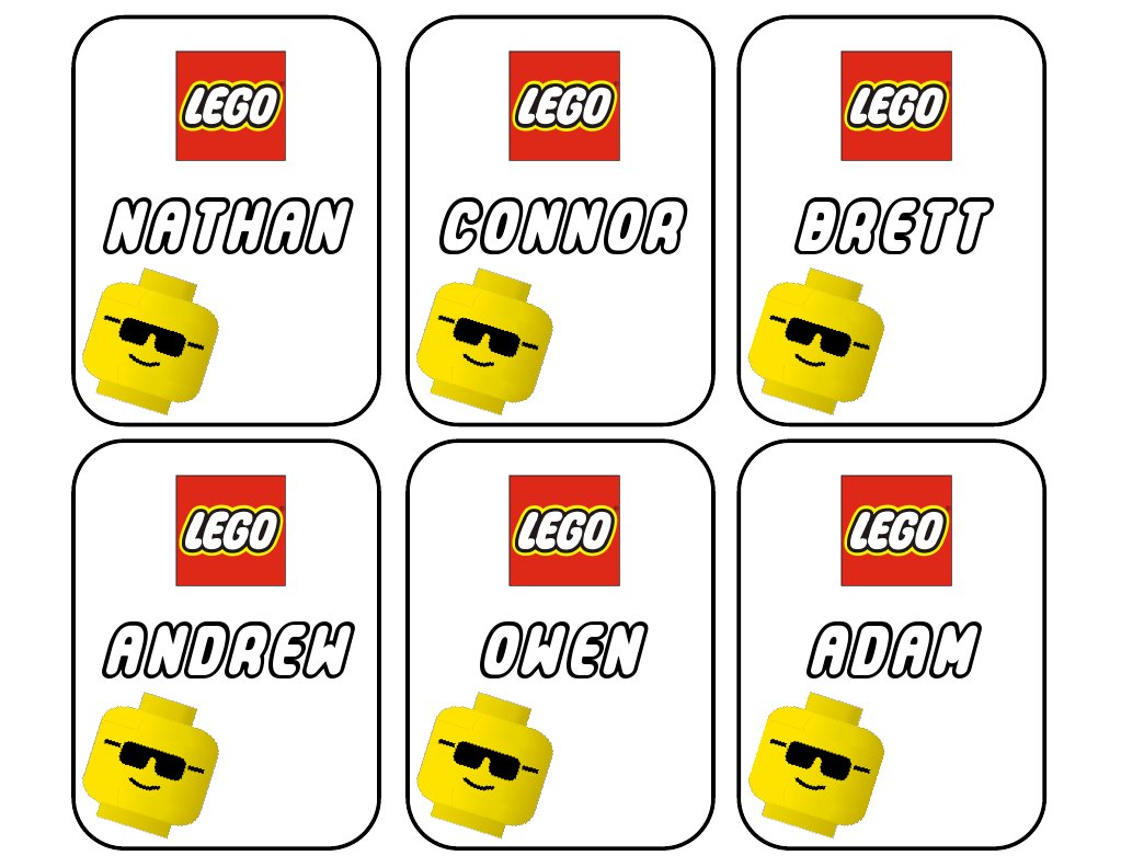 Lego Badges