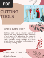 Types of Scissors and Their Uses | PDF | Scissors | Tools