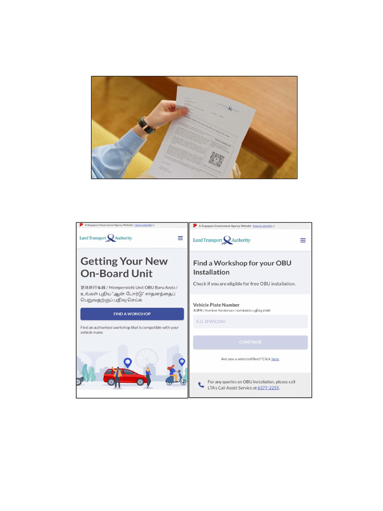 Vehicle Appointment & OBU Guide | PDF | Information Appliances ...