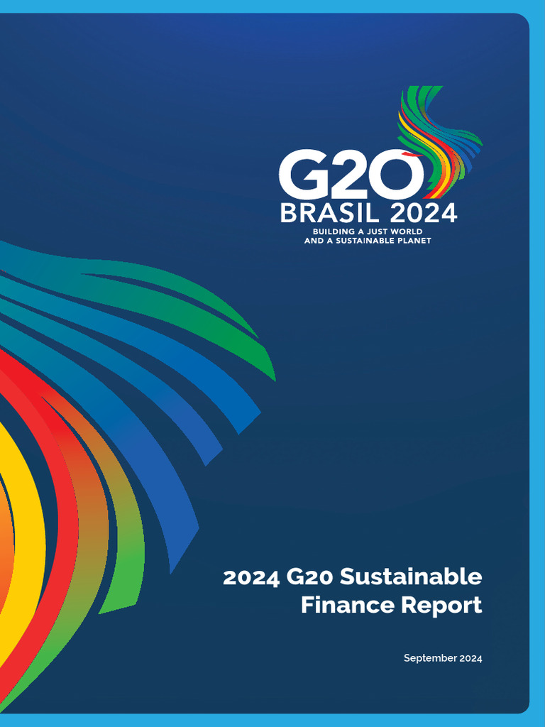 2024 G20 Sustainable Finance Overview | PDF | Sustainability | Climate ...