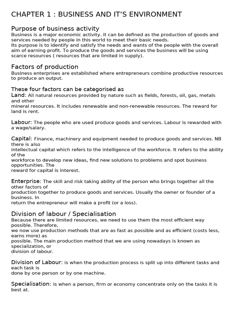 Business Notes | PDF | Franchising | Partnership