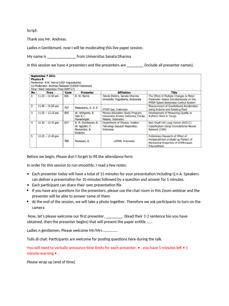 Moderator New | PDF