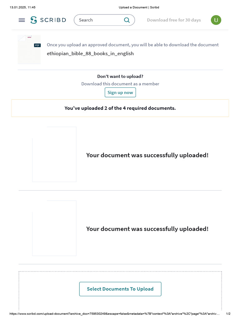 Upload A Document - Scribd | PDF | Scribd | Software