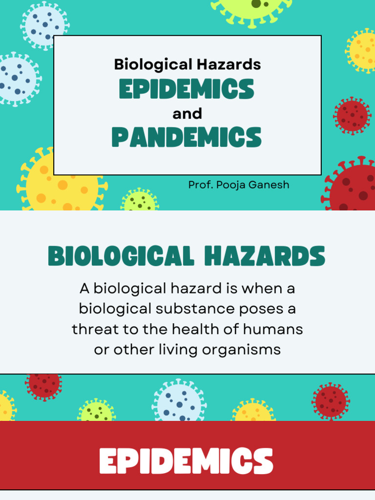 Understanding Biological Hazards and Pandemics | PDF | Cholera ...