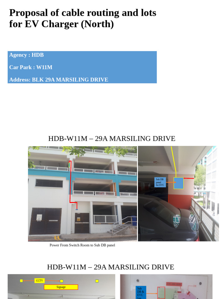 EV Charger Cable Routing Proposal | PDF