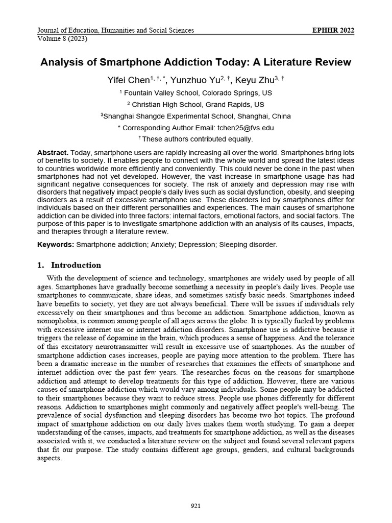 Understanding Phone Addiction: Causes and Solutions