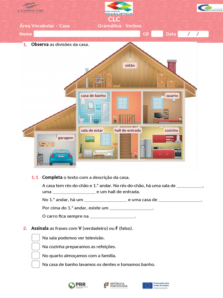Ficha 4 | PDF | Linguística