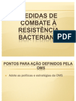 Medidas de Combate à Resistência Bacteriana