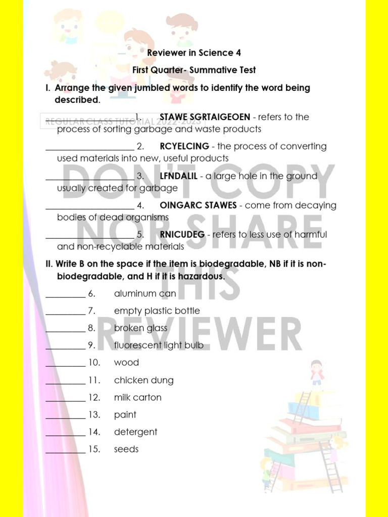 Science 4 1stQ ST | PDF | Gastrointestinal Tract | Anatomy