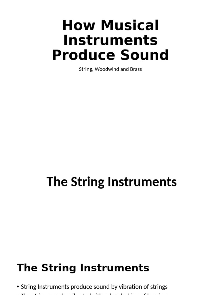 Instruments 1 | PDF