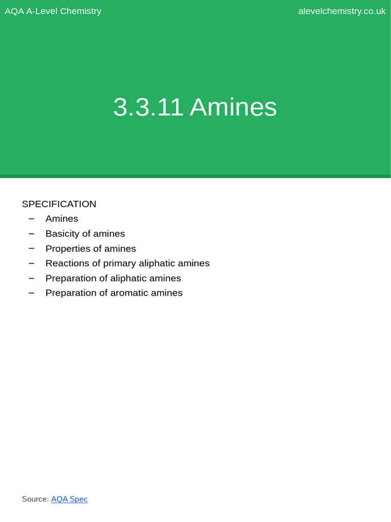 29 Amines | PDF | Amine | Chemical Reactions