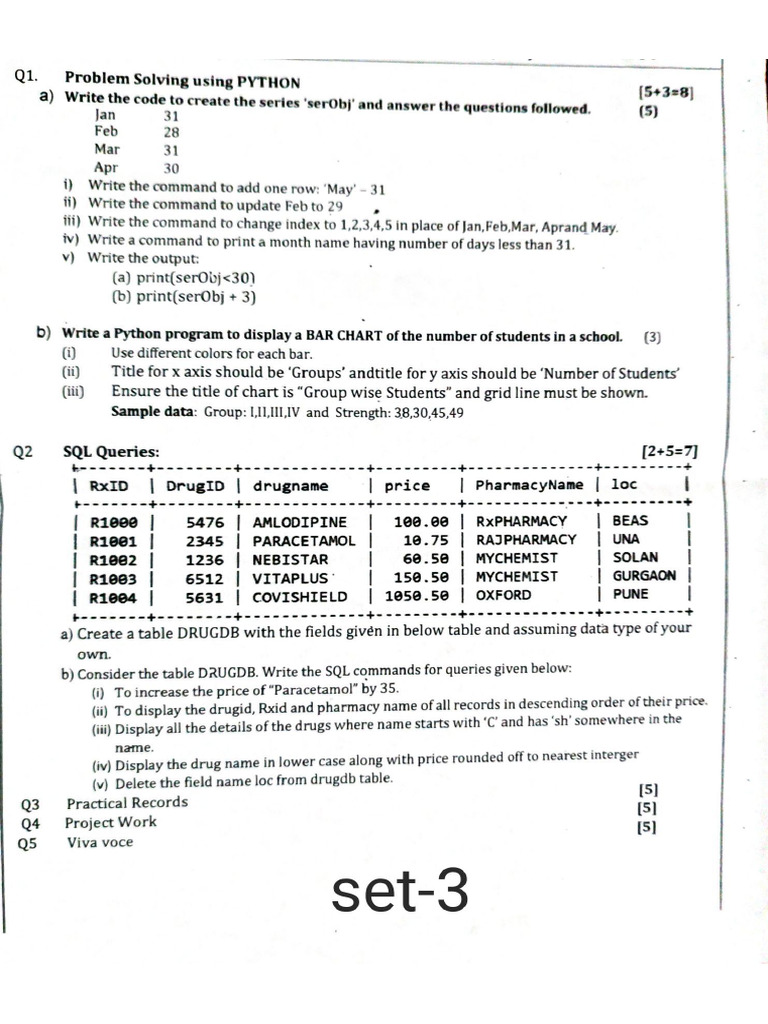 Computer Practice Questions | PDF