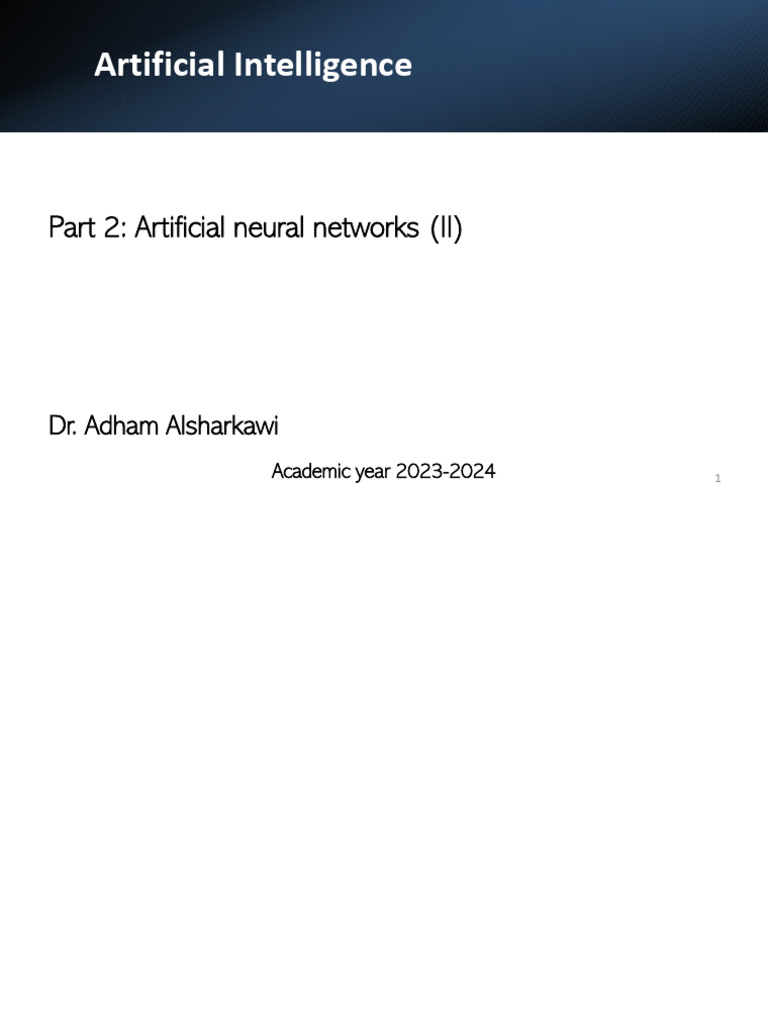 Perceptron Learning and Classification | PDF | Artificial Neural ...