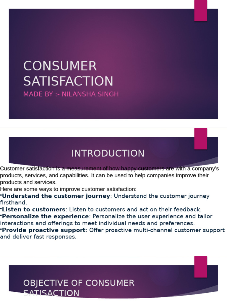 Enhancing Customer Satisfaction Strategies | PDF | Customer ...