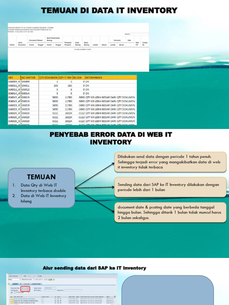 Proses Sending Data IT Inventory | PDF