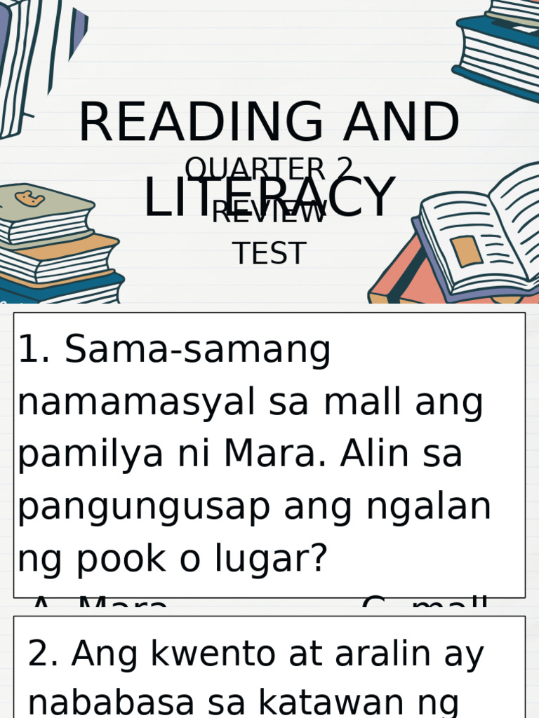 RL q2 Review Test | PDF