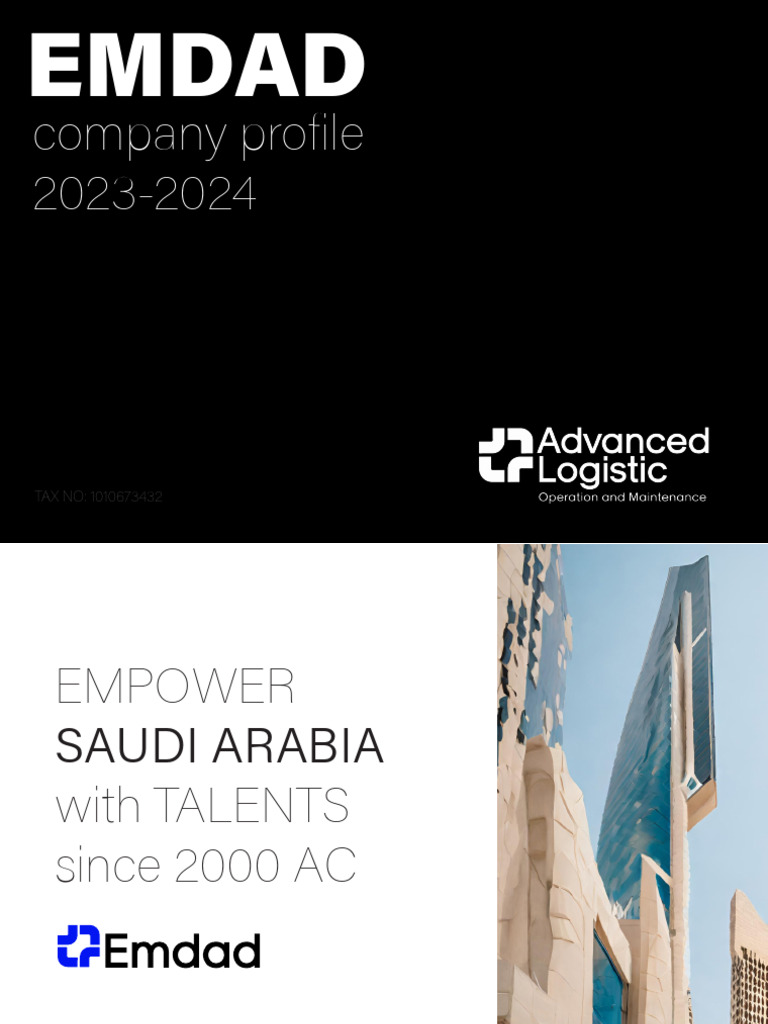 EMDAD Company Profile 2023-2024 | PDF | Human Resources | Business