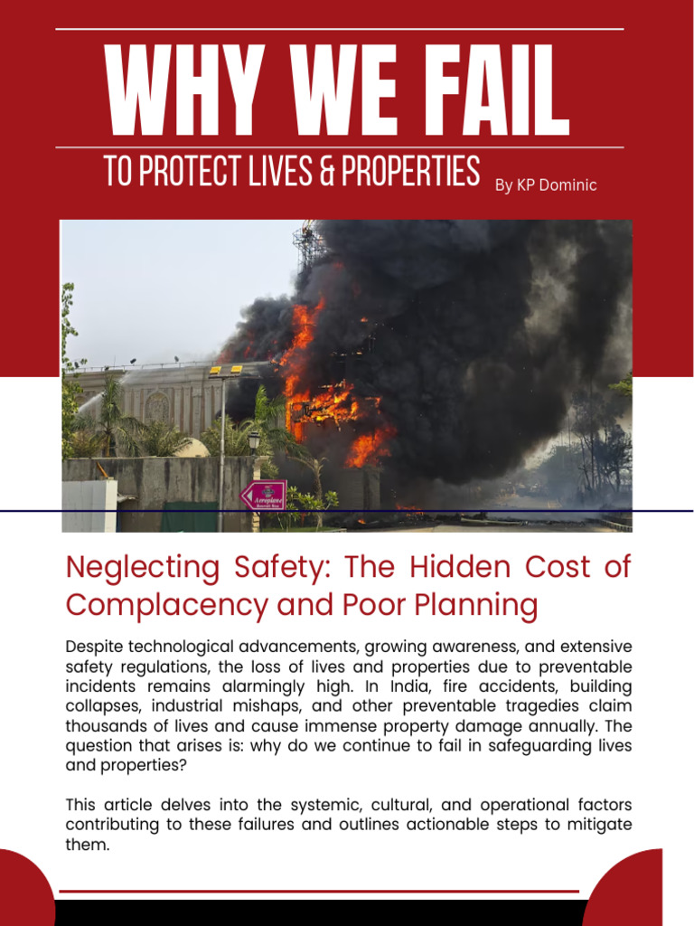 WHY WE FAIL | PDF | Fire Safety | Risk