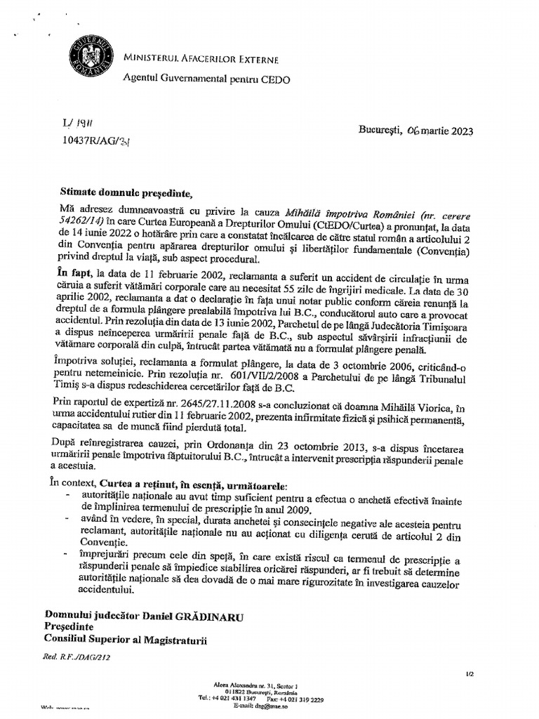 Cedo Prescriptie Art. 2 | PDF