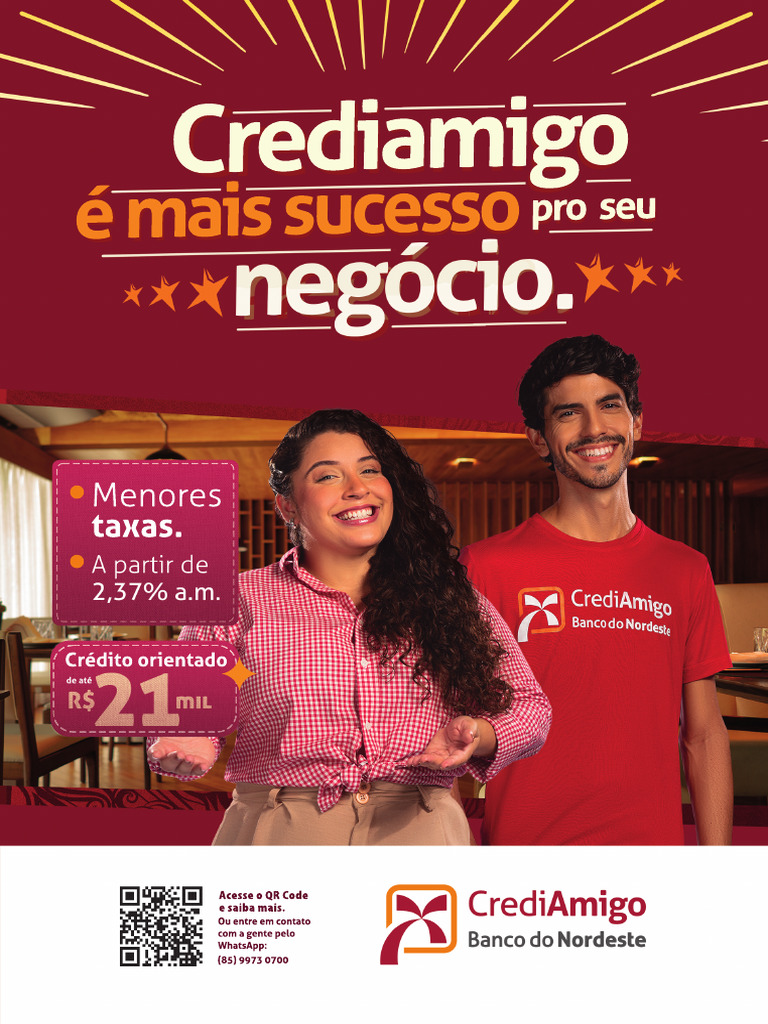BNB Crediamigo - Panfleto Frente e Verso | PDF