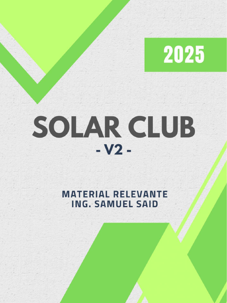 Continuación del E-Book Solar Club | PDF | Energía solar | Fotovoltaica