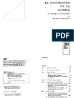 Michel Foucault - El Nacimiento de La Clínica