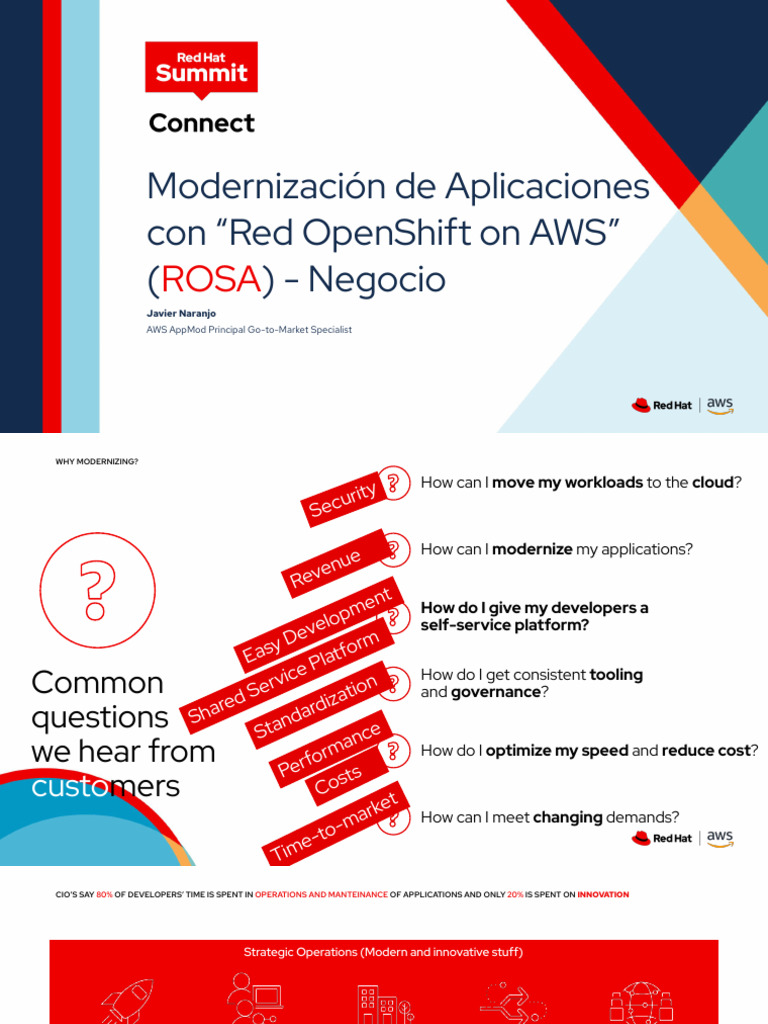 AWS Modernización de Aplicaciones Con 
