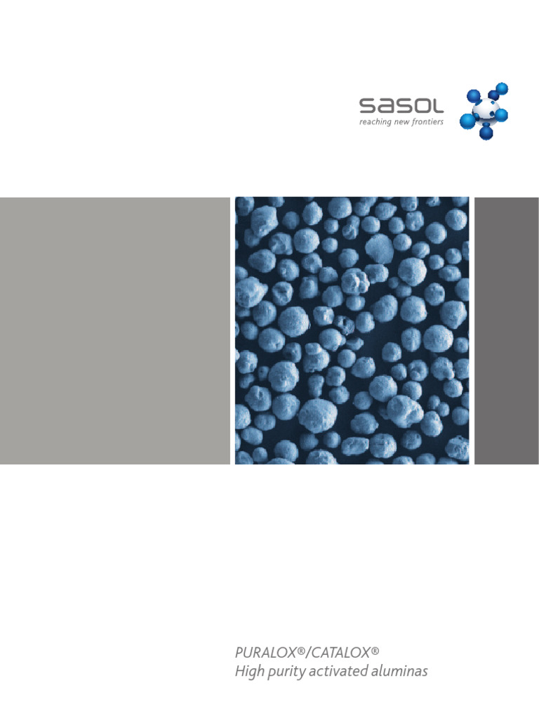 PURALOX and CATALOX Aluminas Overview | PDF | Aluminium Oxide | Aluminium