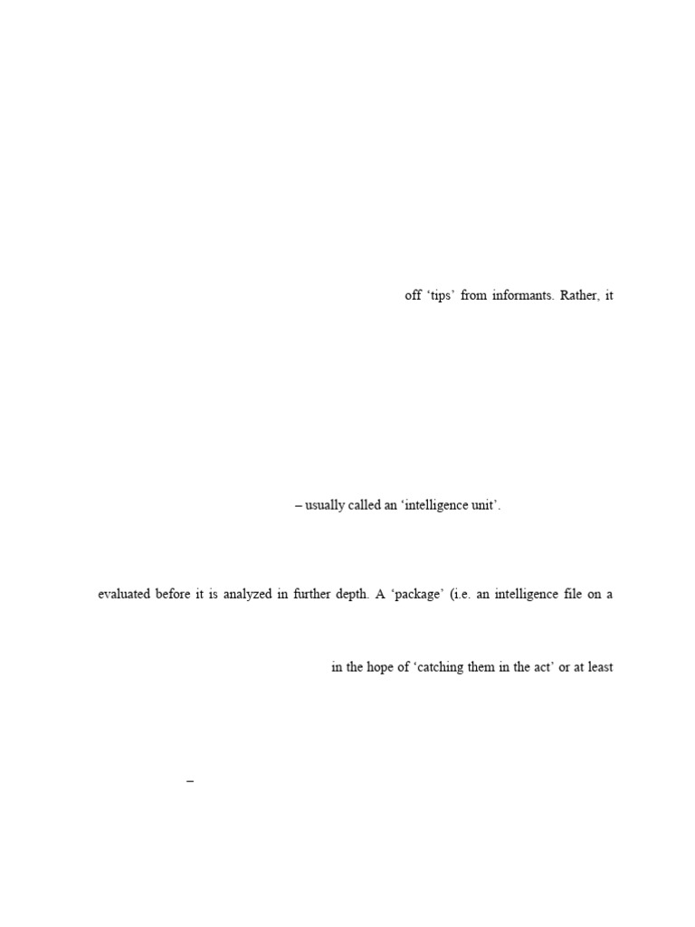 Understanding the Intelligence Cycle | PDF | Information | Intelligence ...