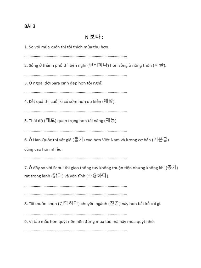 BÀI 3 sc2 | PDF
