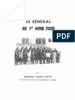 Le Senegal Au 1er Avril 2000 - Partie 1 - Des Bases Solides