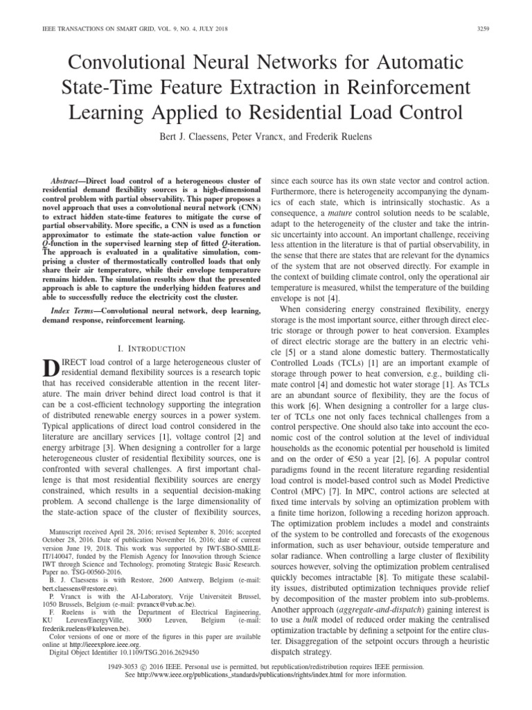Convolutional Neural Networks For Automatic State-Time Feature ...