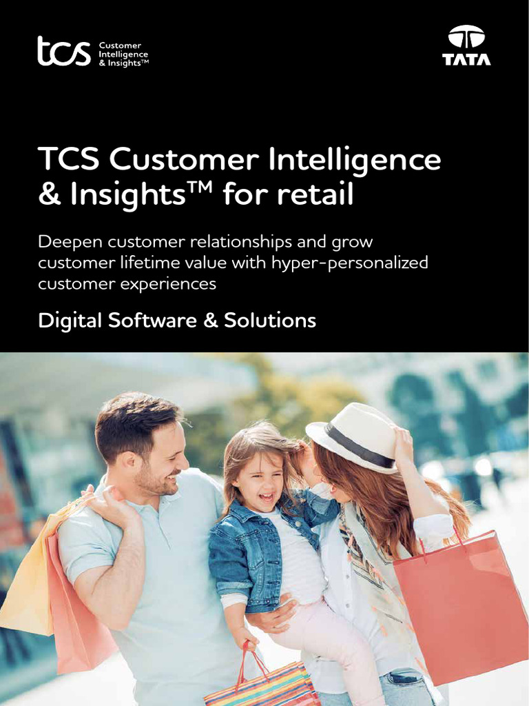 Tcs Customer Intelligence Insights For Retail | PDF | Customer ...